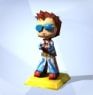 Figurine Chaz McFreely de la collection de trophées MySims dans Les Sims 4