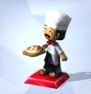 Figura del Chef Gino de la colección de trofeos MySims