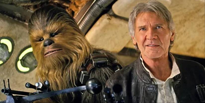 Chewie we're home the force awakens star wars