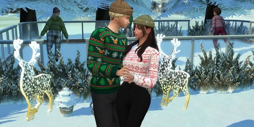 Christmas Sweater By Demondare Sims 4 CC