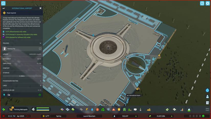 Cities Skylines 2 Airport International