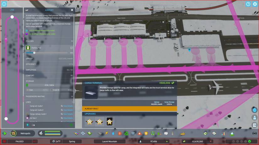 Cities Skylines 2 Airport Upgrades