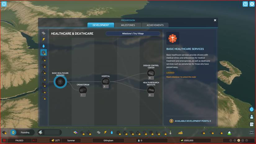 Cities Skylines 2 Development Healthcare Deathcare