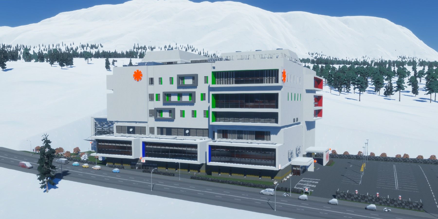 Cities Skylines 2 Hospital