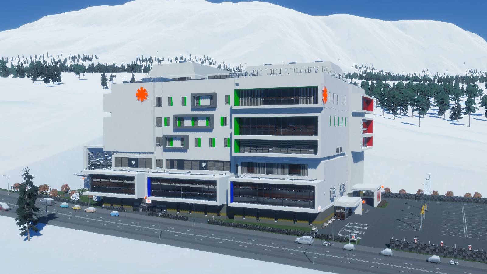 Cities Skylines 2 Hospital
