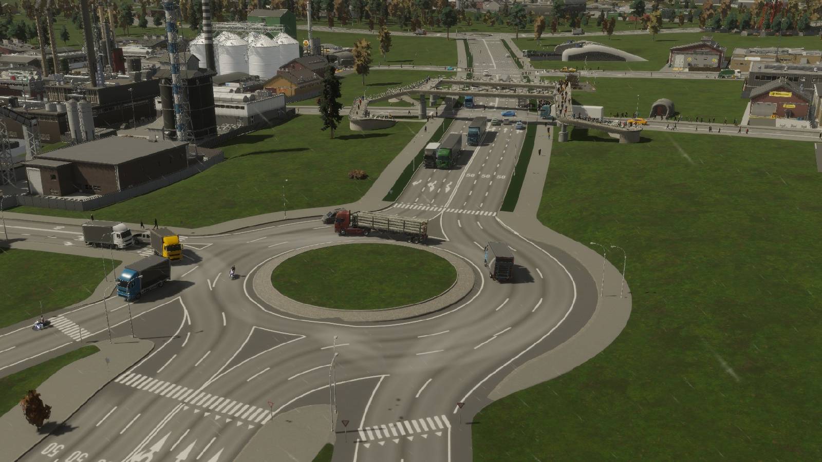 Cities Skylines 2 Intersection