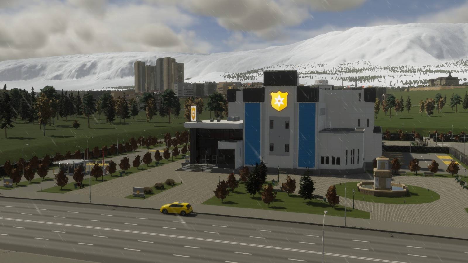 Cities Skylines 2 Police Headquarters