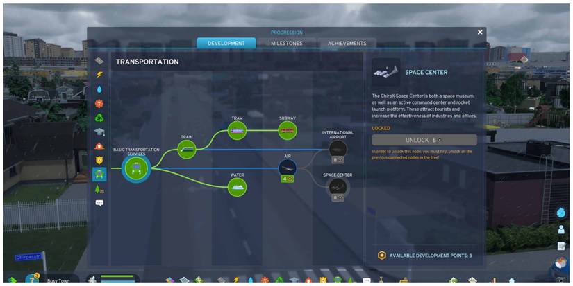 Cities Skylines 2 Progression Tree