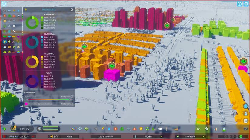 Cities Skylines 2 Signature Buildings View