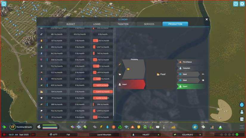 Cities Skylines 2 Supply Chain Menu
