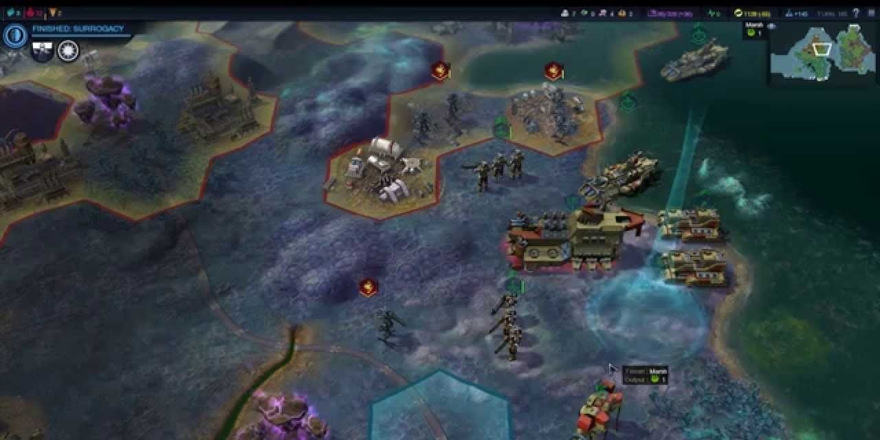 Captura de pantalla del juego Civilization Beyond Earth