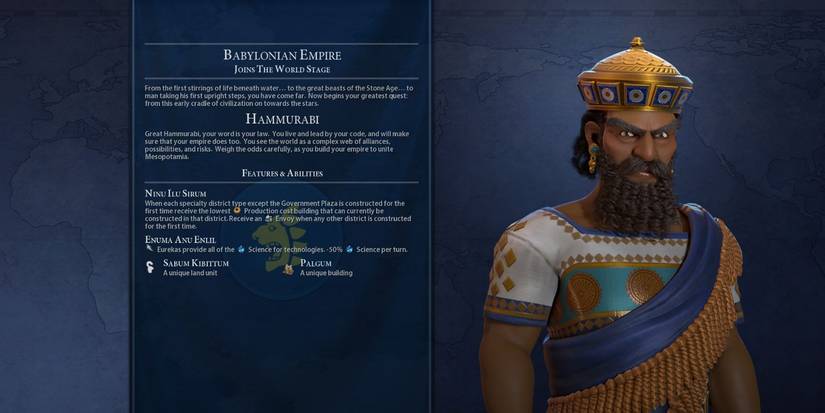 An Image of Civilization 6: Hammurabi