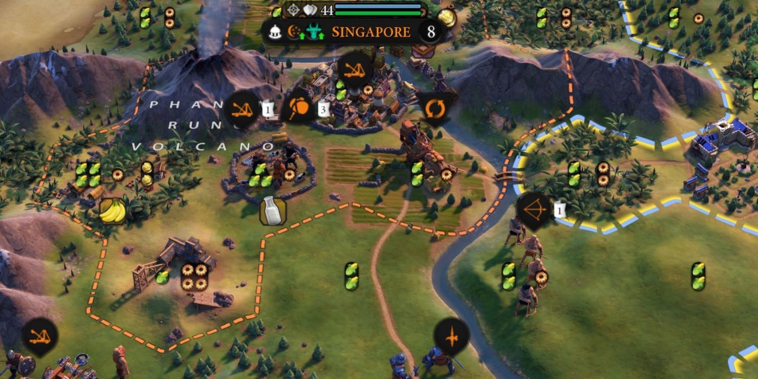 An Image of Civilization 6: Singapore