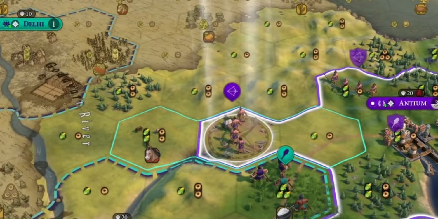 An image of Civilization 6 technology: Archery