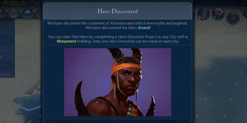 Image of Civilizations 6 hero, Anansi