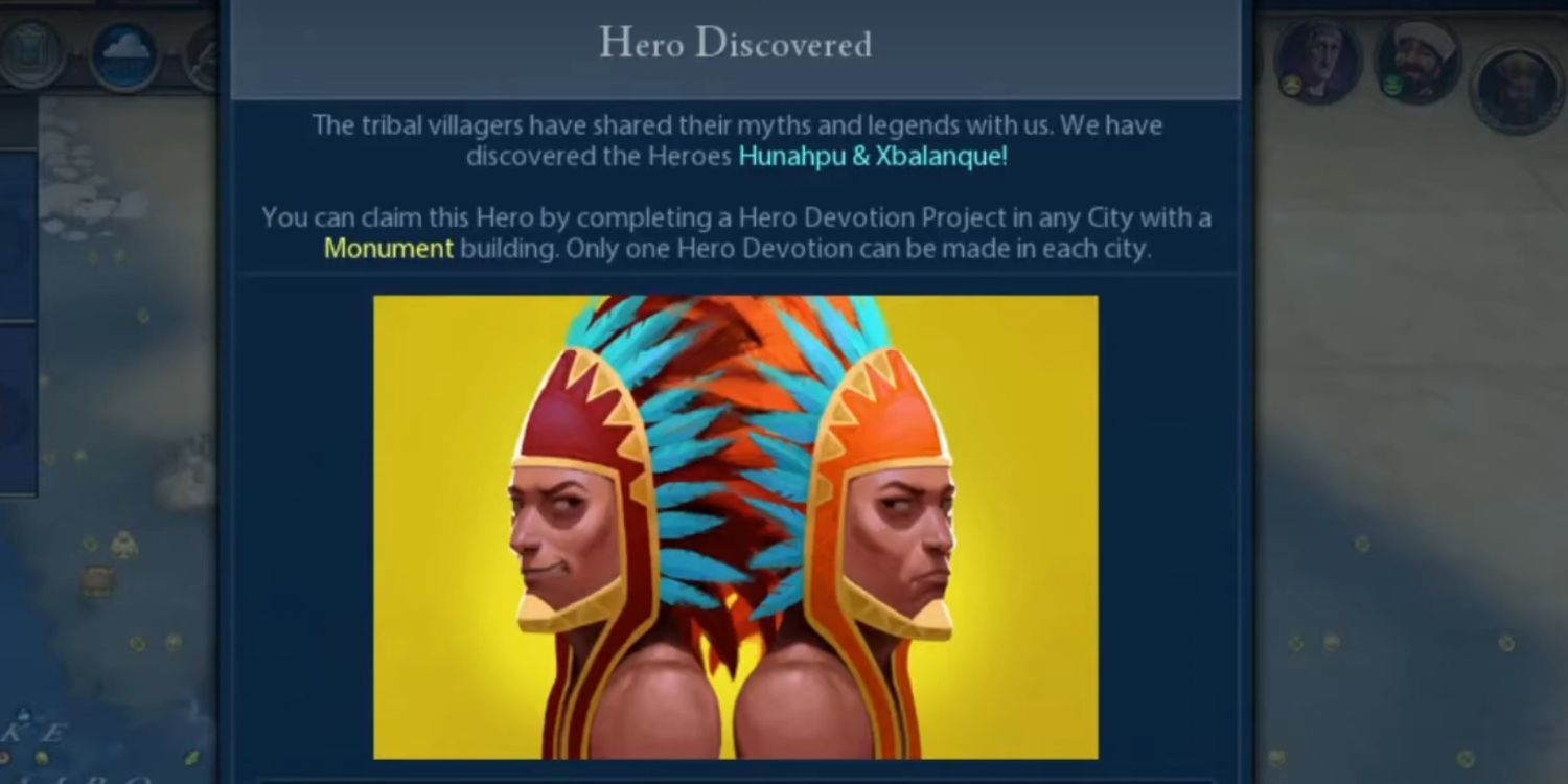 Image of Civilizations 6 hero, Hunahpu & Xbalanque