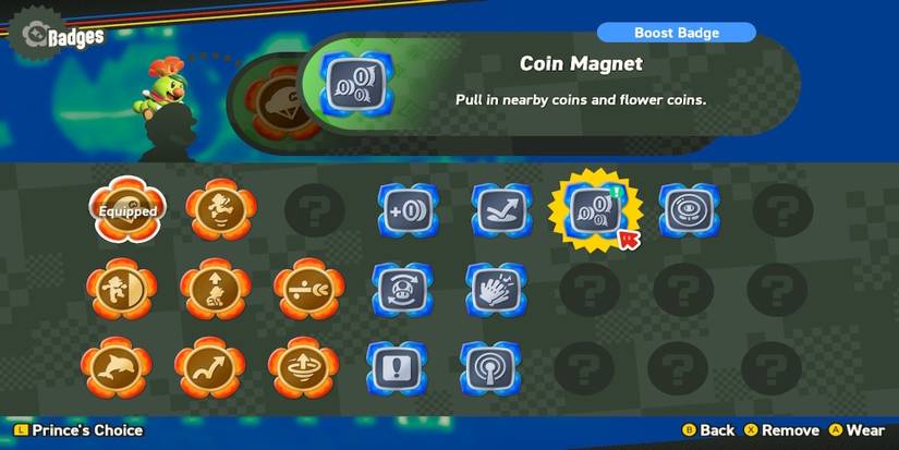 Coin Magnet Badge in Super Mario Bros. Wonder