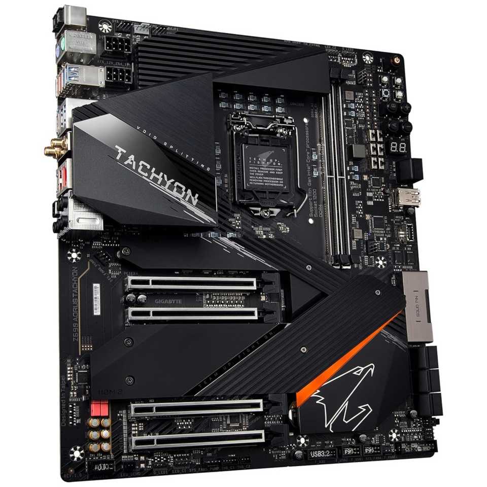 GIGABYTE Z590 AORUS Tachyon motherboard