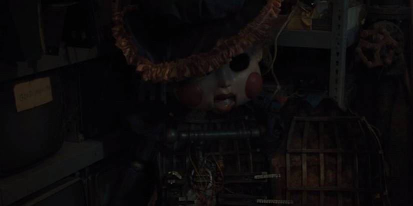 dismantled circus baby animatronic