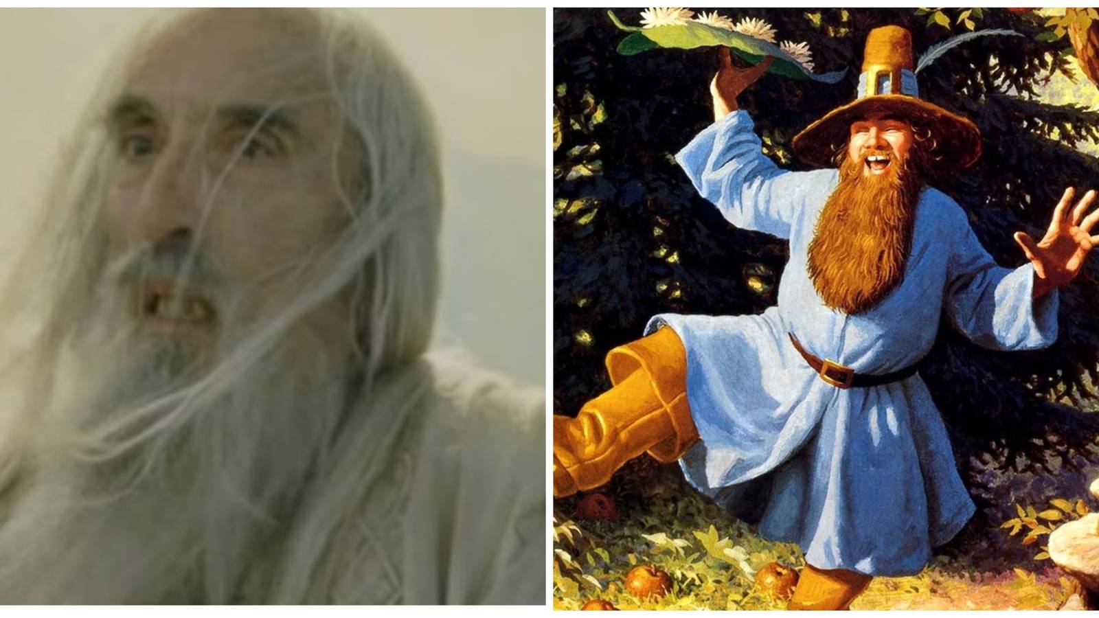 Saruman. Tom Bombadil.