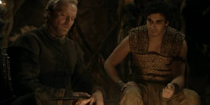 Ser Jorah and Rakharo in Game of Thrones.