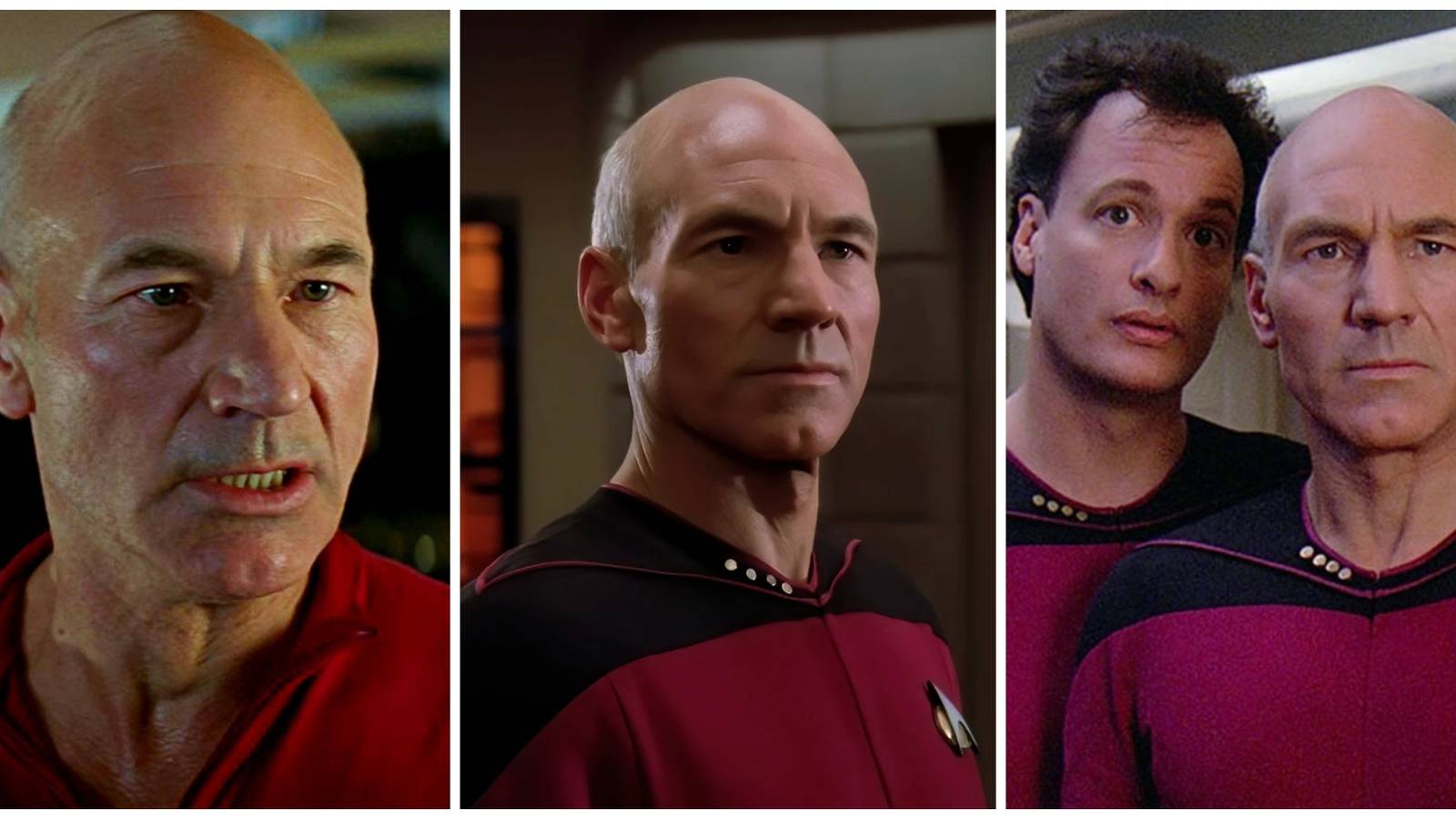 Captain Picard in The Next Generation.