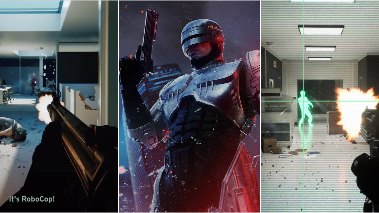 Assault Rifle and Pistol in RoboCop: Rogue City