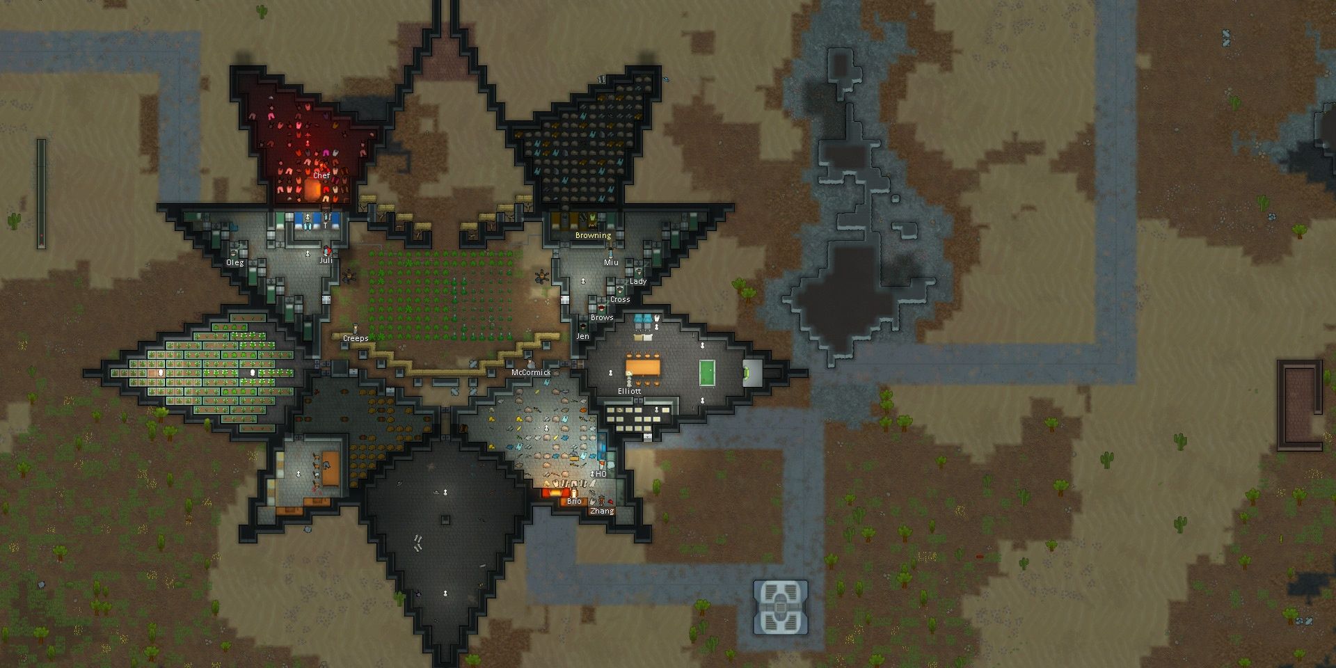 clean colony base