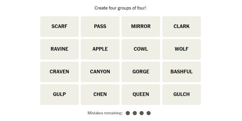 Connections-New-York-Times-Solution-November-22-2023