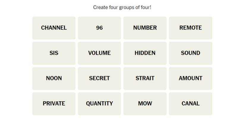 Connections-New-York-Times-Solution-November-25-2023