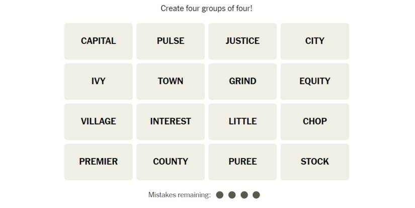 Connections-New-York-Times-Solution-November-26-2023