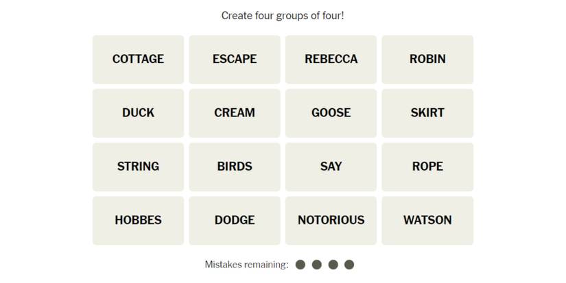 Connections-New-York-Times-Solution-November-30-2023