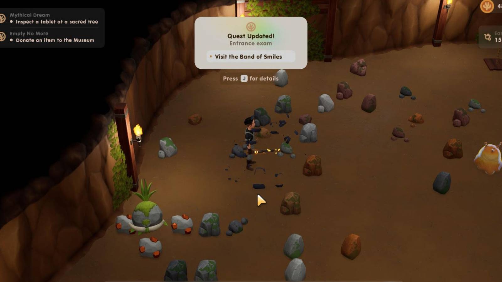 coral island band of smiles quest update