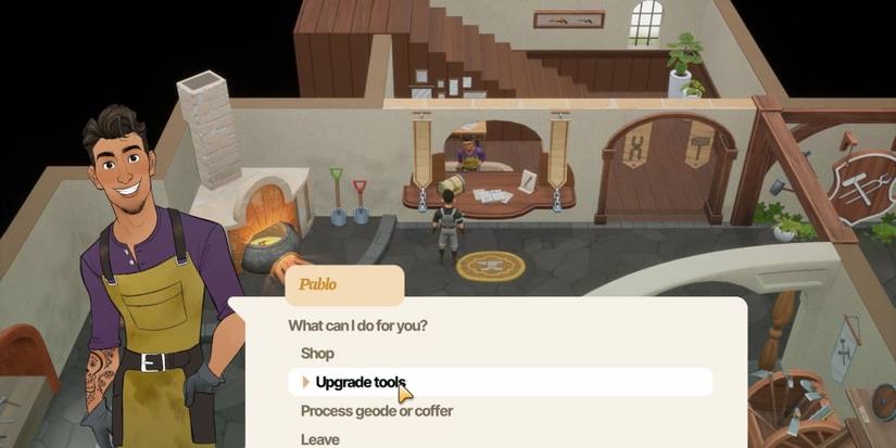 coral island upgrade tools