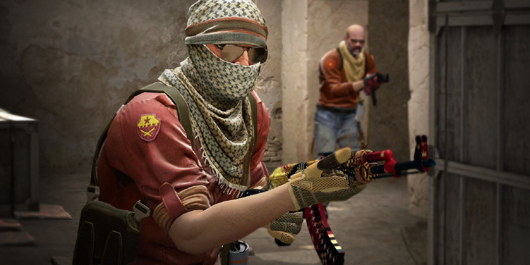 counter strike 2 character gun