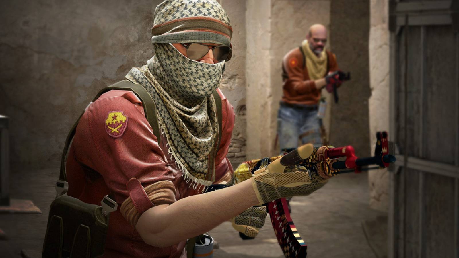 counter strike 2 character gun