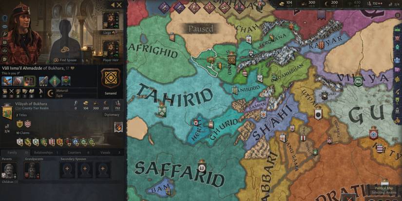 Crusader Kings 3 Ismail Samani