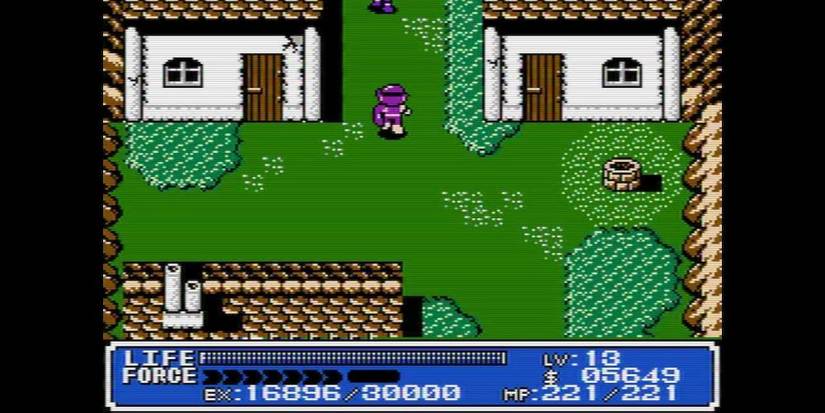 gameplay screenshot from Crystalis 