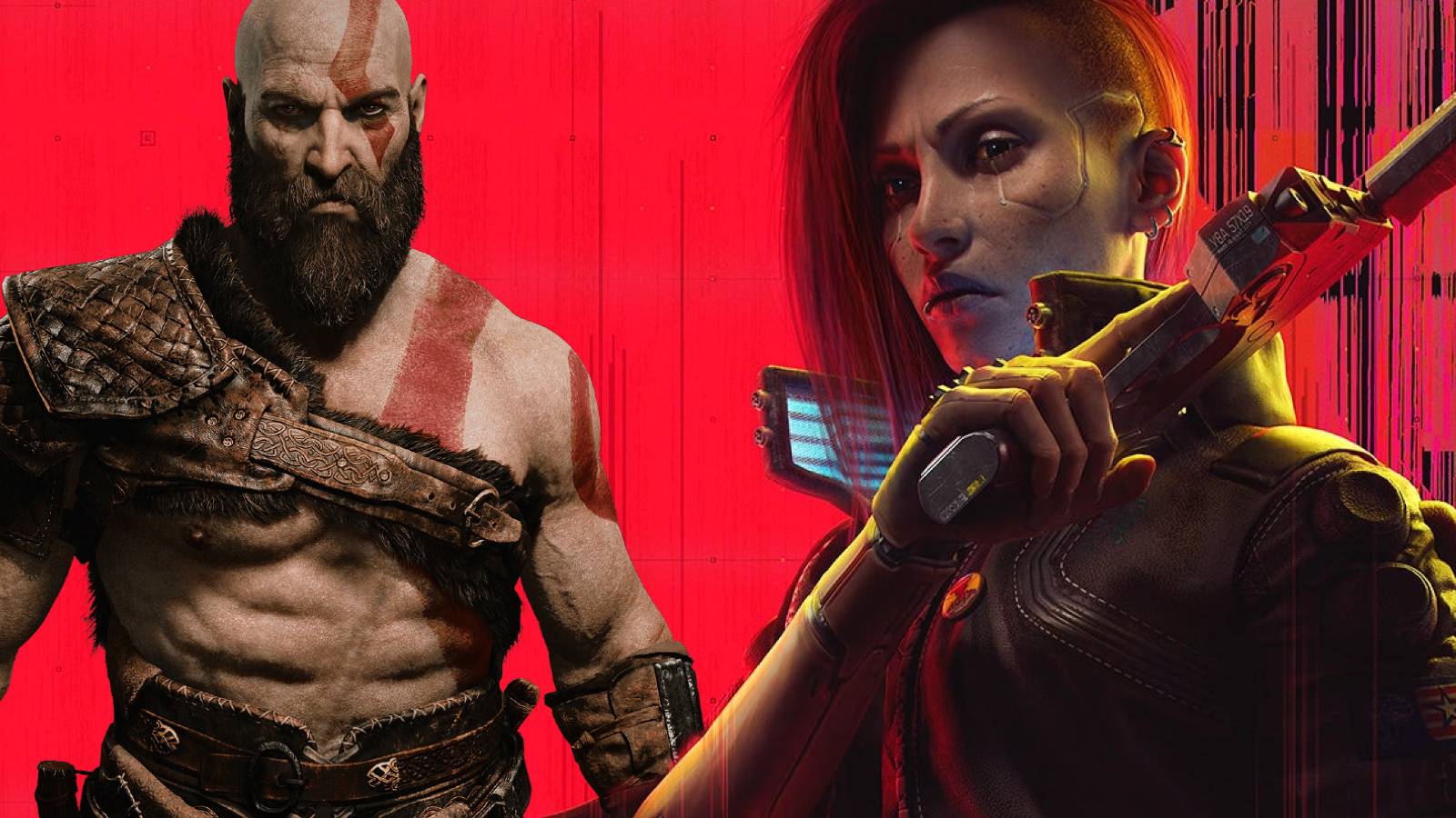 cyberpunk 2077 god of war