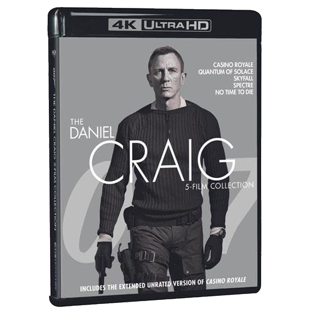 Daniel Craig Five Film James Bond Collection 4K