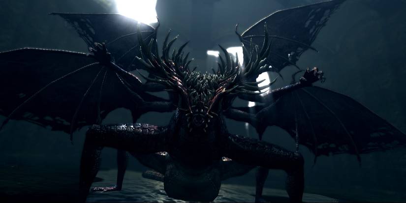 Dark Souls gaping dragon boss