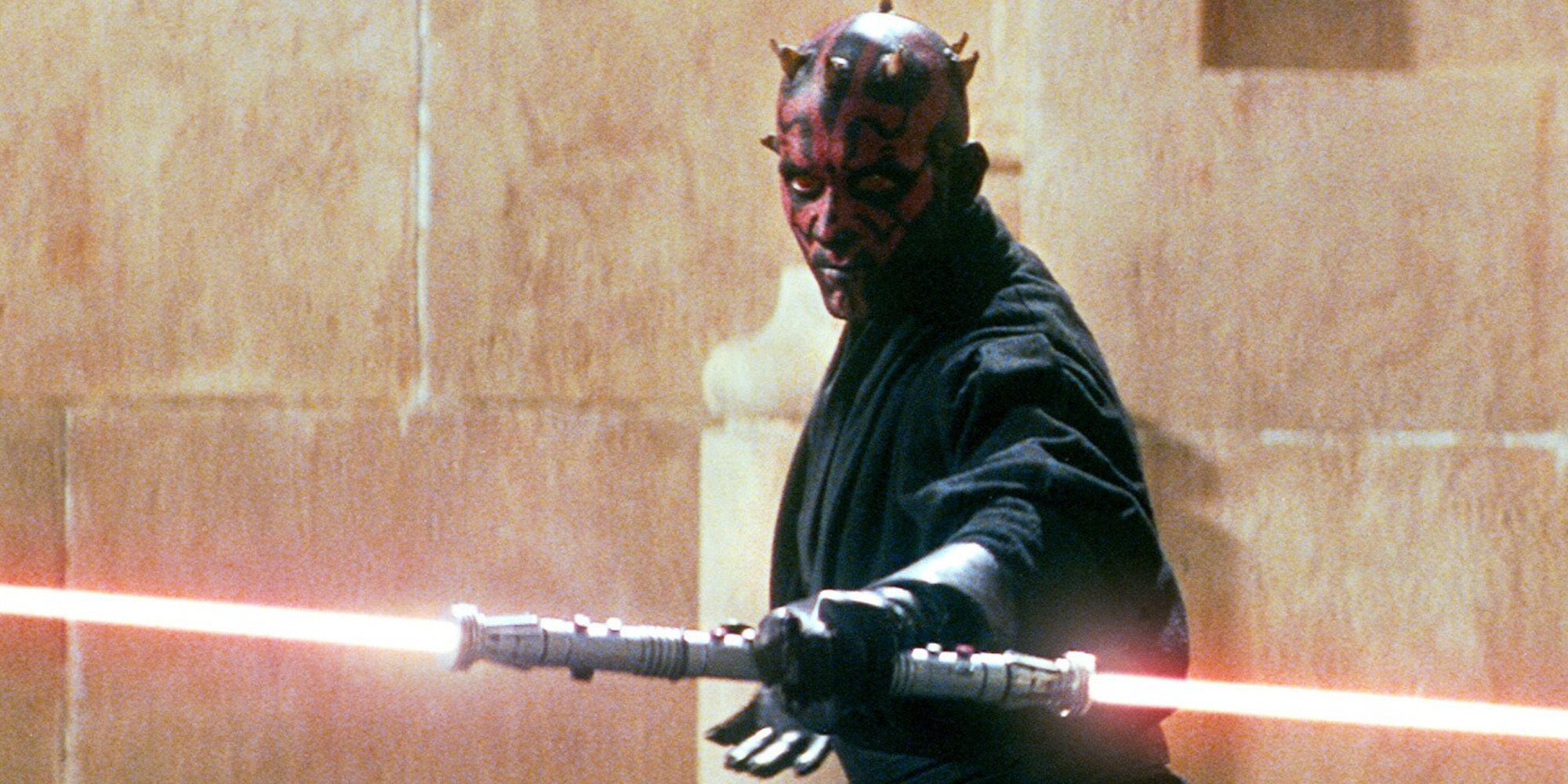 darth maul vs qui gonn star wars