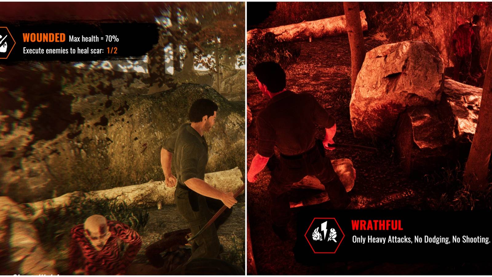 the walking dead destinies debuff wounded and wrathful