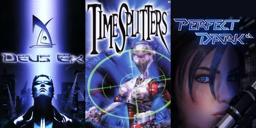 Deus Ex - Time Splitters - Perfect Dark