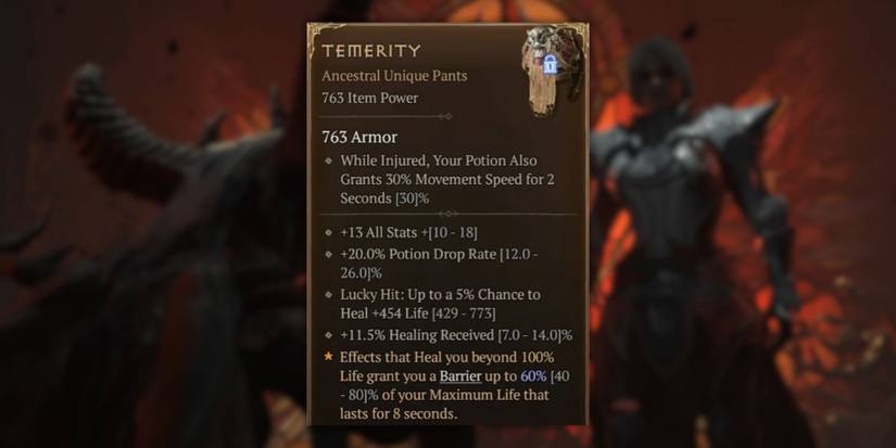 Temerity in Diablo 4