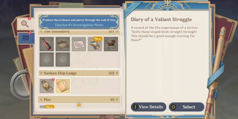 Diary Evidence Genshin Impact: Questioning Melusine And Answering Machine Full Walkthrough