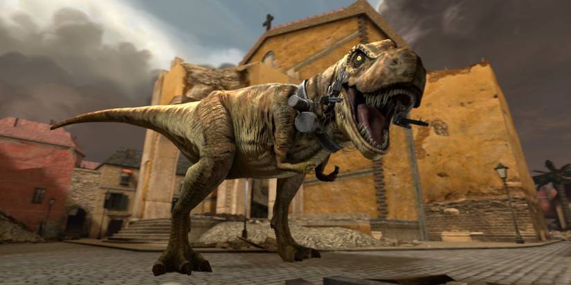 A Nazi T-Rex from Dino D-Day