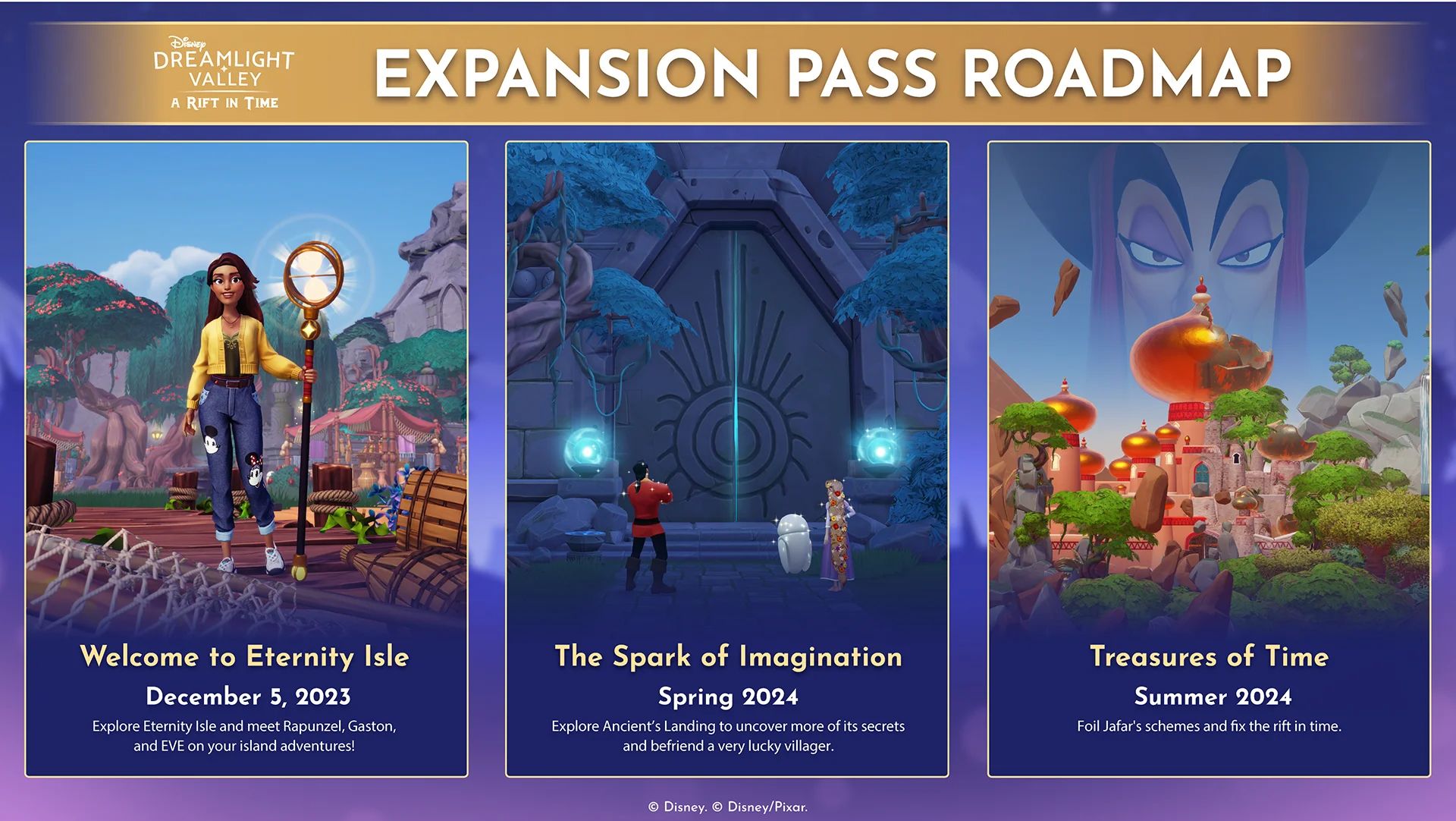 Disney Dreamlight Valley Expansion Roadmap 1