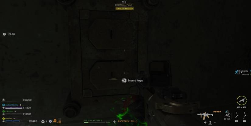 dmz - admin key - admin door