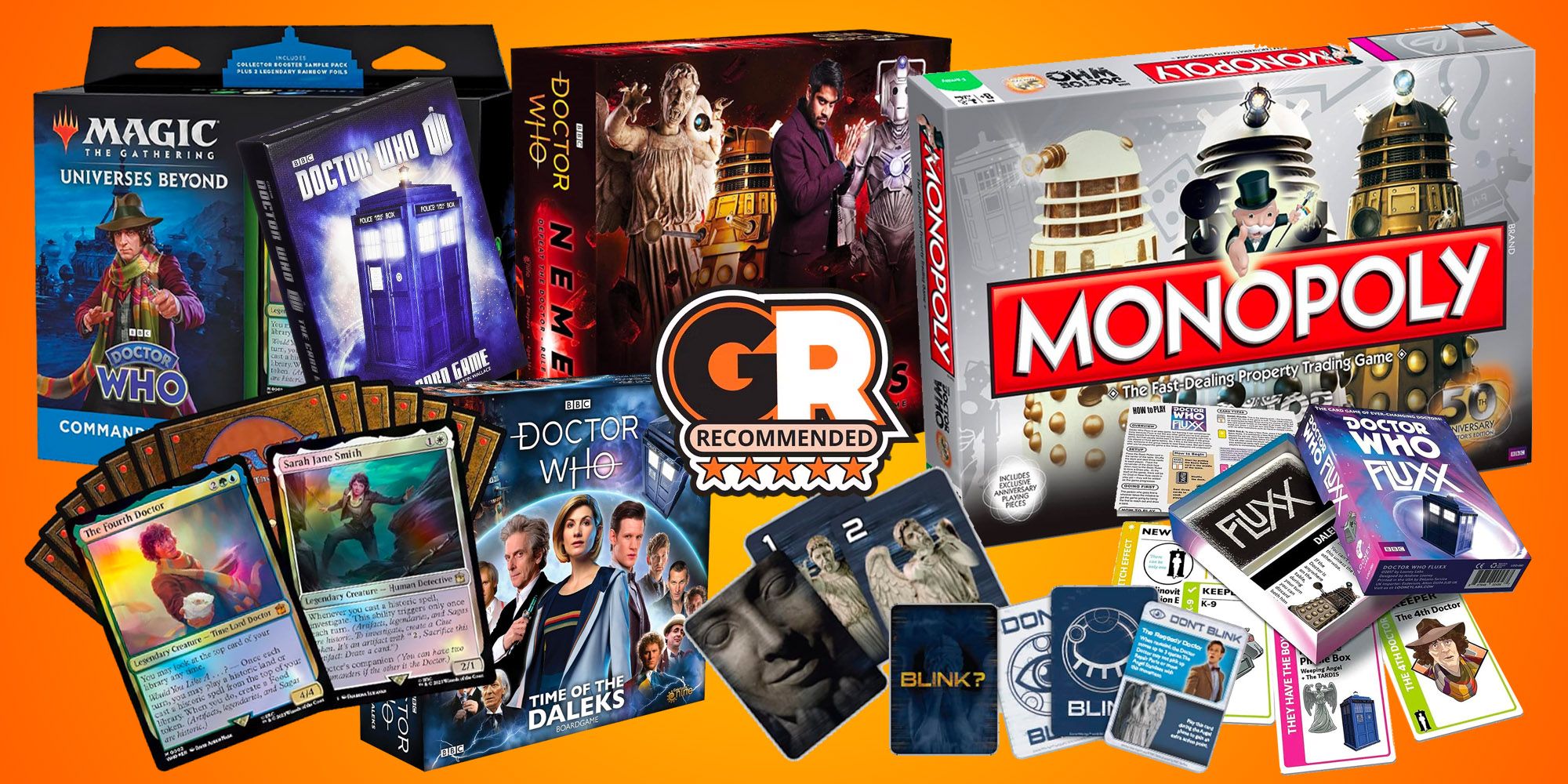 Doctor Who Card and Board Games 2023